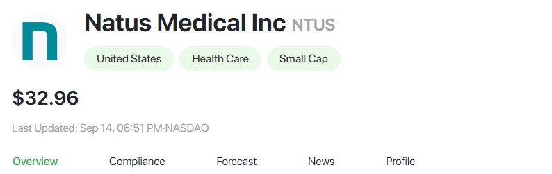 4. Natus Medical Inc (NTUS)